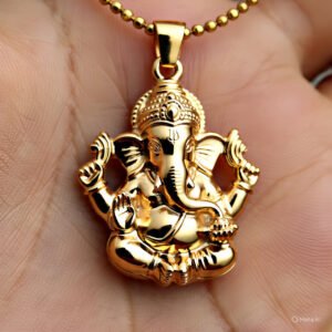 Ganesh Ji Kids' Gold Pendant